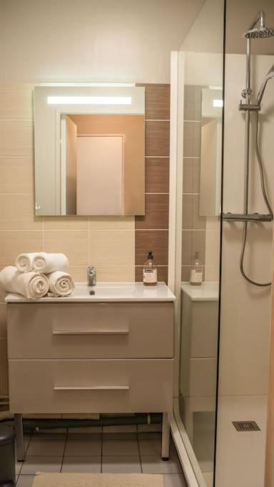 Logement Centre Ville De Reims - Commerces - Wifi Екстер'єр фото